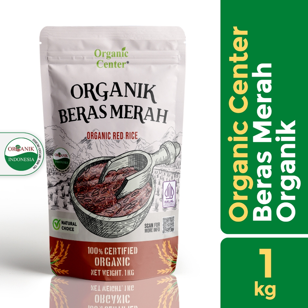 

Organic Center - Beras Merah Organik 1kg