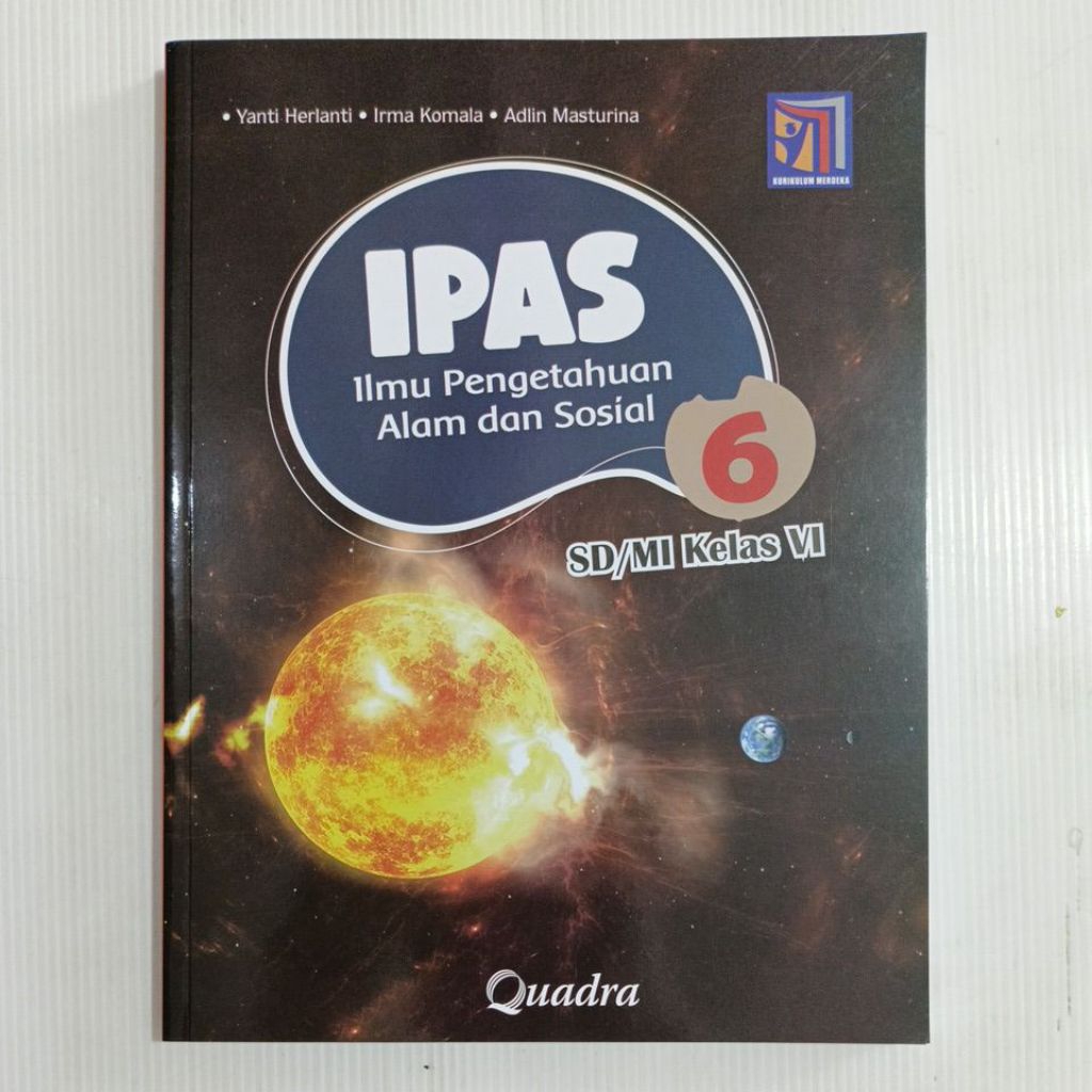 Ipas Kelas 6 SD/MI Kurikulum Merdeka Quadra Original