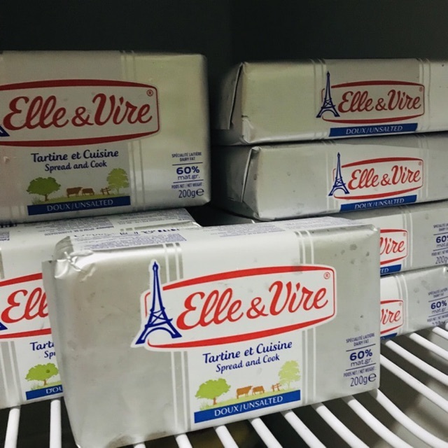 

[oddsolshop] pekanbaru/Elle & Vire Butter Spread Cook 200GR Salted Unsalted Mentega Asin Tawar