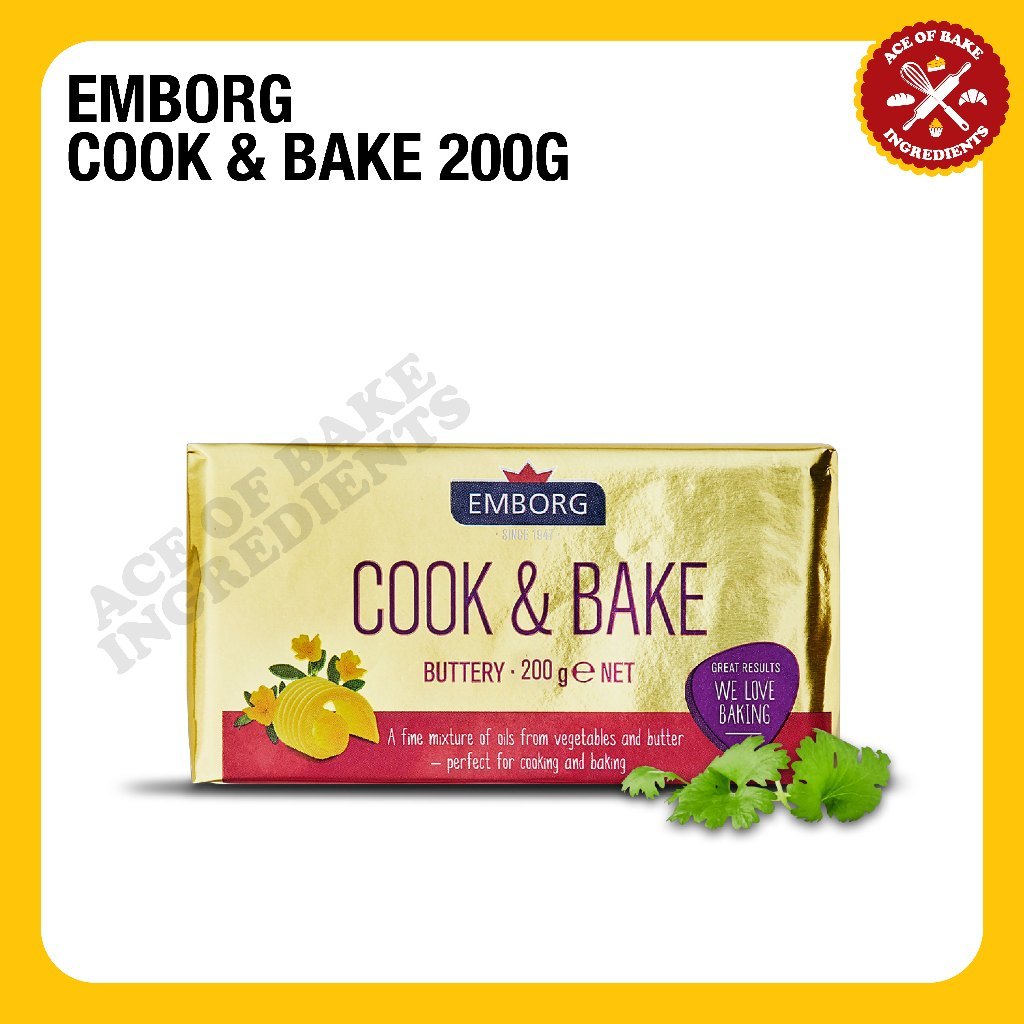 

[oddsolshop] pekanbaru/Emborg Cook Bake Butter 200GR Mentega Untuk Masak & Baking