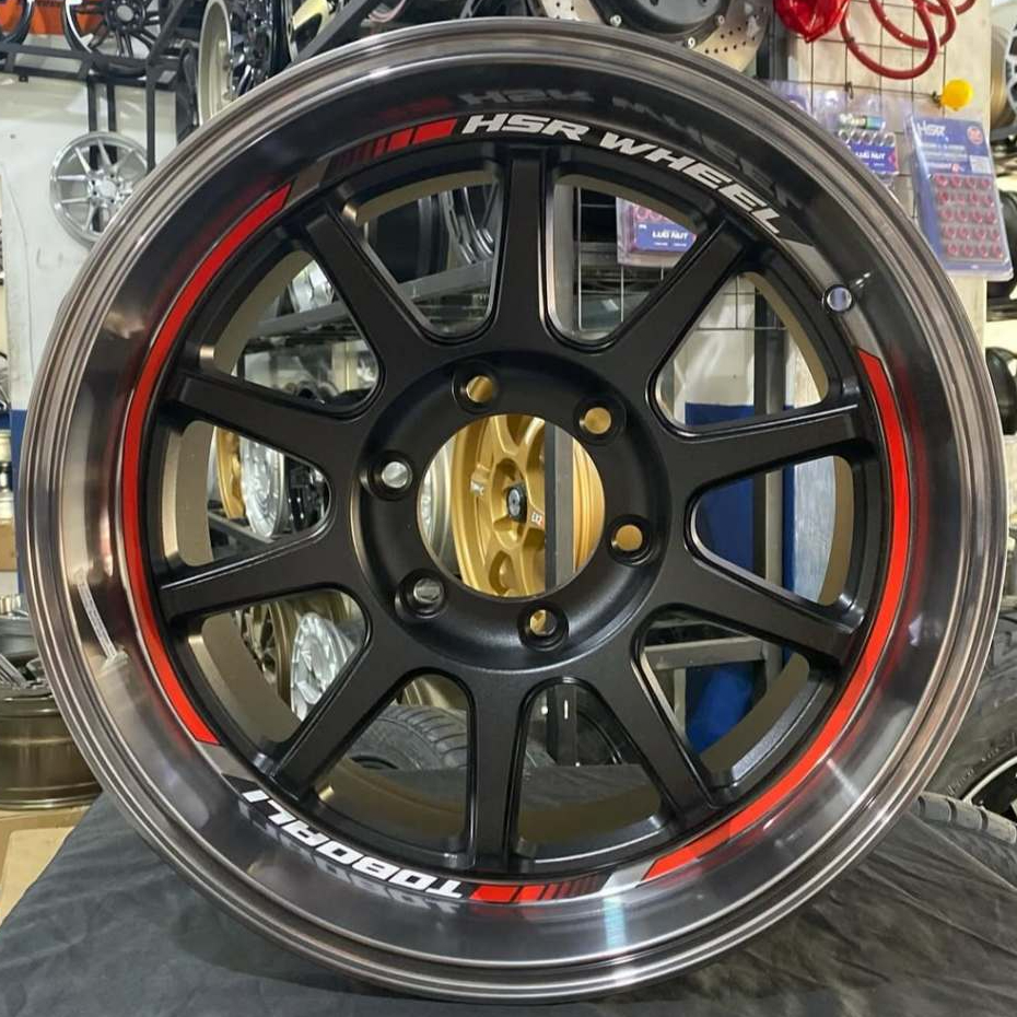 Velg Original Hsr Type Toboali Ring 17 Lubang Baut 6 Cocok Untuk Pajero Hilux Fortuner Dlln