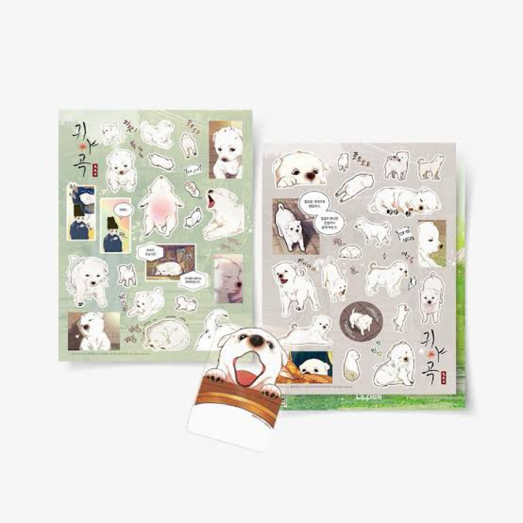 

The Ghost’s Nocturne JMEE SHOP Official Goods Merch Puppy Palace Sticker set