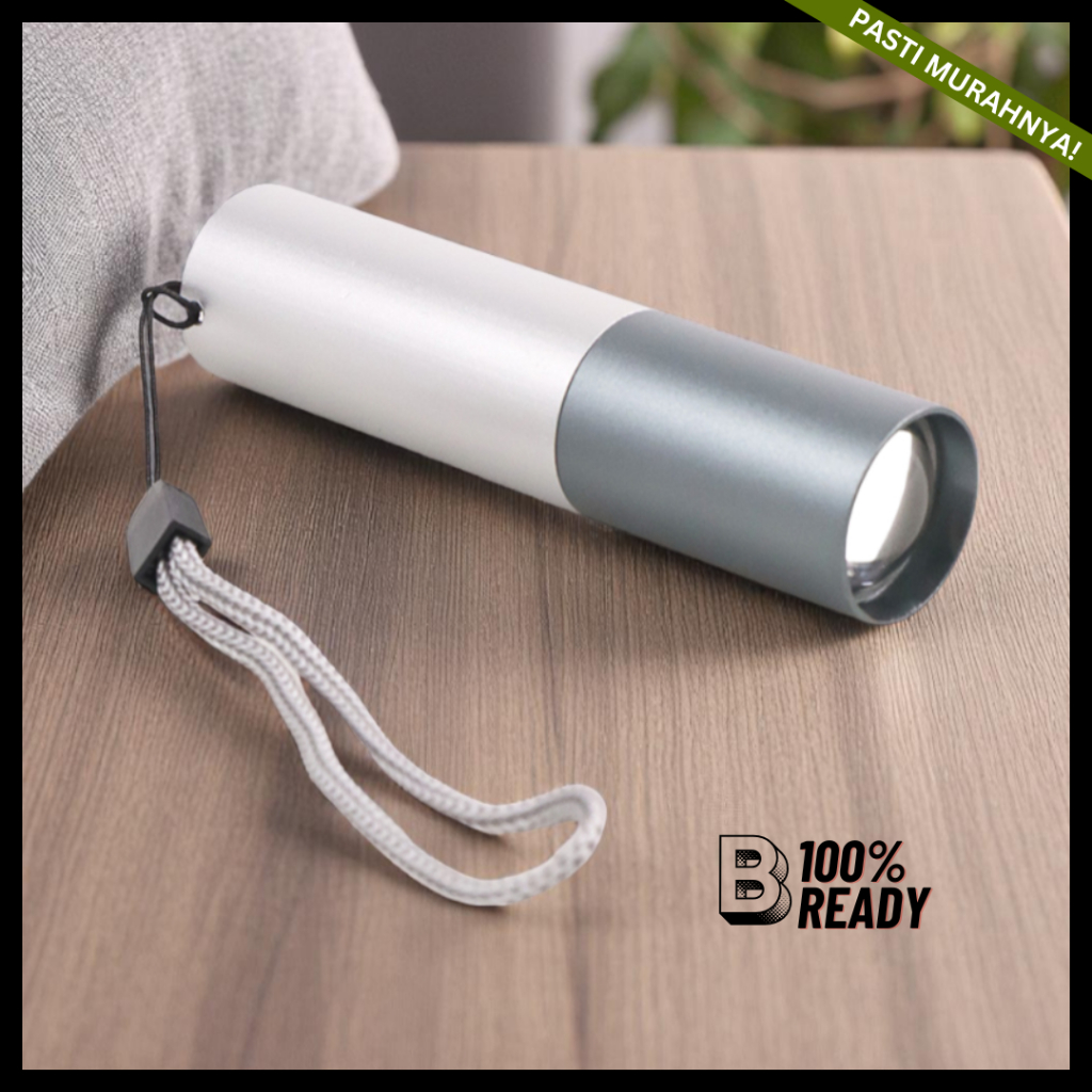 Senter LED Mini Super Terang / Lampu Senter Led Mini Portable XPE / Senter USB Mini
