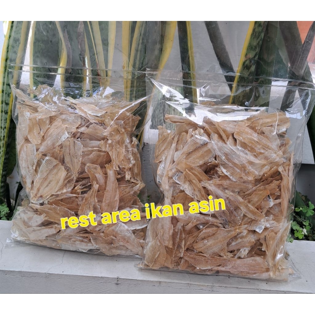 

Ikan asin Amigo/lapan tawar (Kering kriuk)