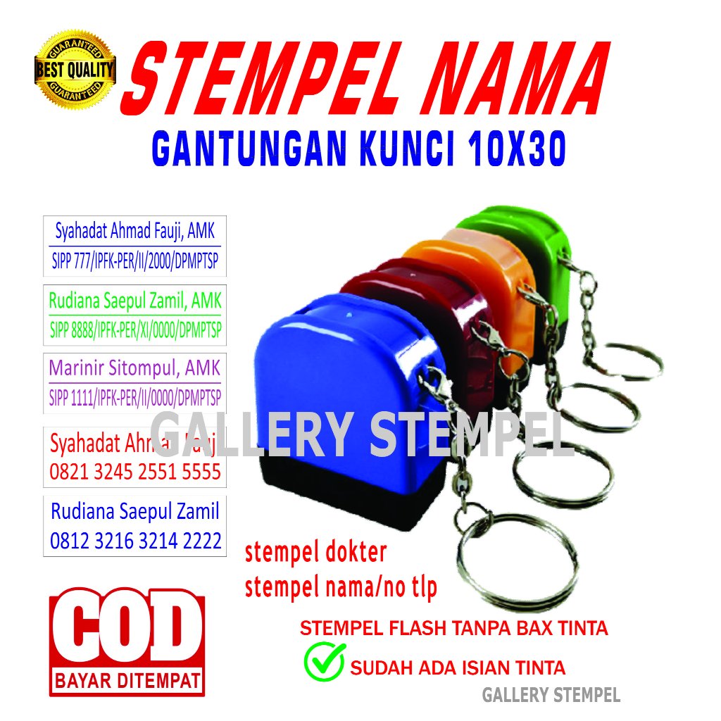 

Stempel Dokter # Stempel Ganci # Stempel No telepon # Stempel Flash Isi Tinta # Stempel brosur #capp