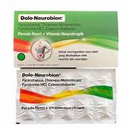 Dolo-Neorobion Tablet 1 Strip/ 10 Tablet/NYERI OTOT/DEMAM/NYERI SARAF/VITAMIN PLUS PEREDA NYERI