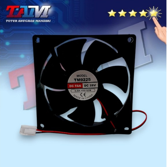 Kipas DC 28V 9cm Cocok Mesin Las Lakoni Falcon 120 & 160