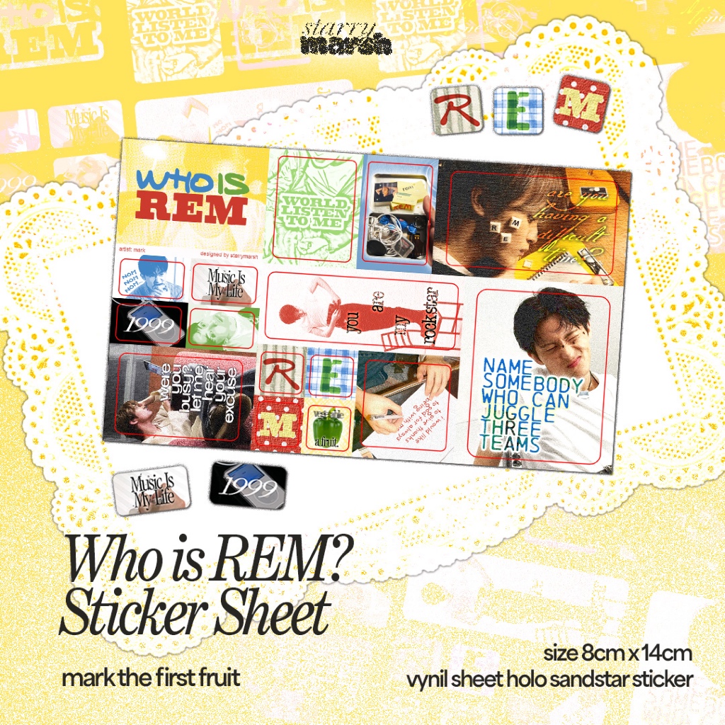

Who Is REM Stiker Sheet