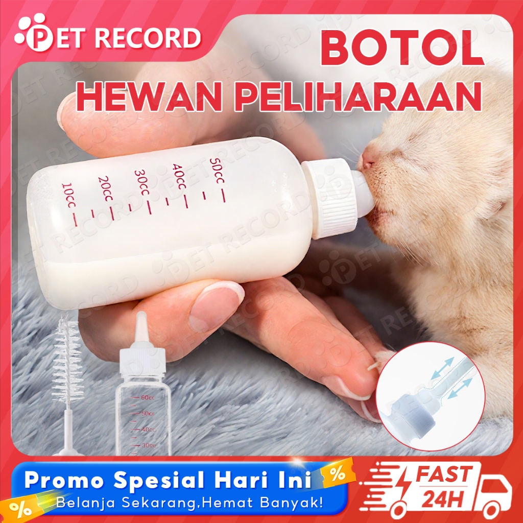 Botol Dot Susu untuk Kucing Anjing Botol Dot Kucing Botol Susu Kucing Botol Susu Kucing Dot Botol