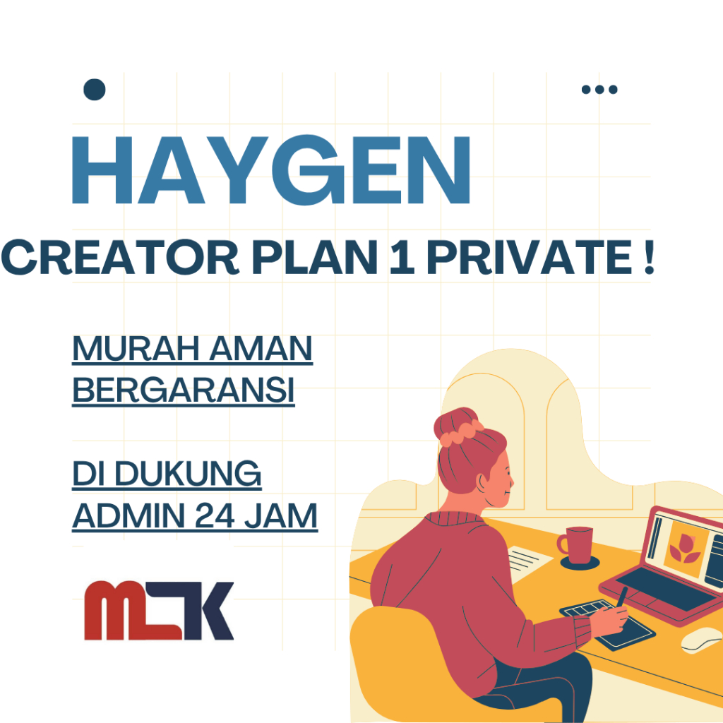 HeyGen AI Creator Plan 1 Bulan PrivAate - Unlimited Videos