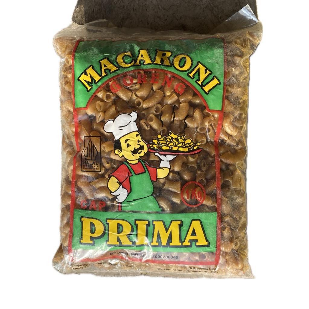 

MACARONI GORENG MEREK PRIMA 1 KG RASA GURIH COCOK UNTUK CEMILAN