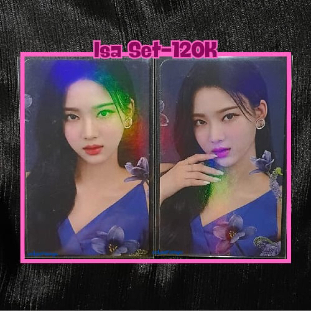 [Clearance Sale] Isa Stayc Celluver Benefit Doublesided Photocard