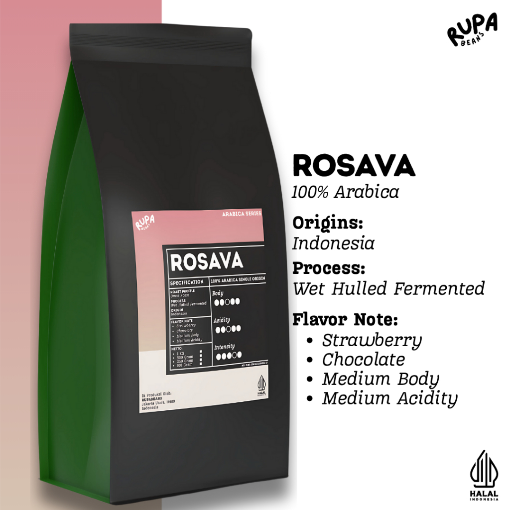 

Biji Kopi 100% Arabica Rosava by RupaBeans