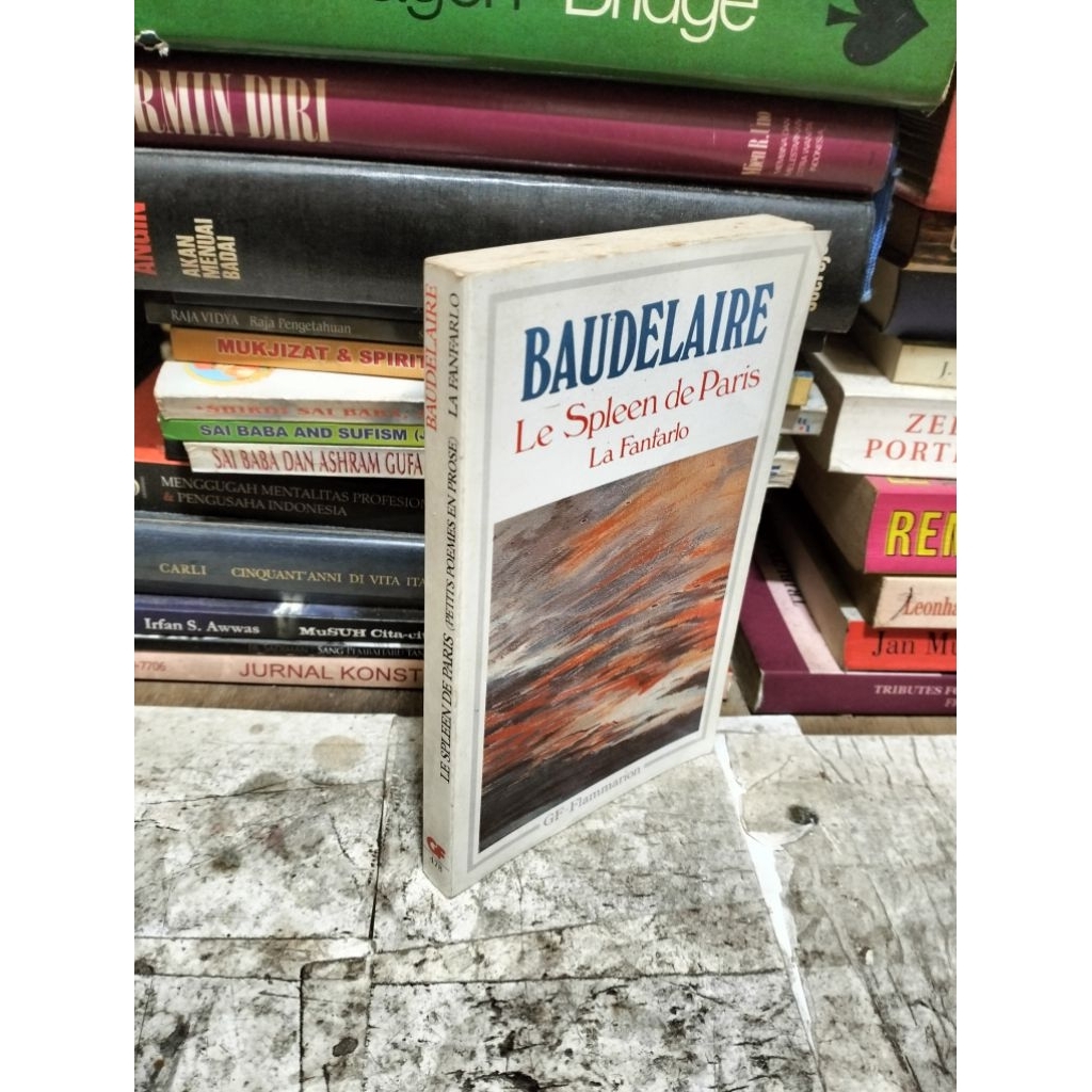 Buku Import Bahasa Prancis LE SPLEEN DE PARIS LA FANFARLO by Baudelaire