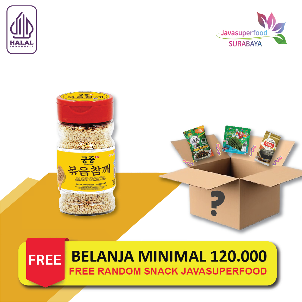 

Biji Wijen Panggang / Sesame Seeds Roasted 50g