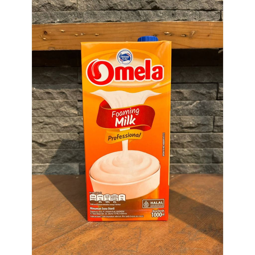 

Frisian Flag Omela Foaming Milk 1L - Skimmed Milk Variant