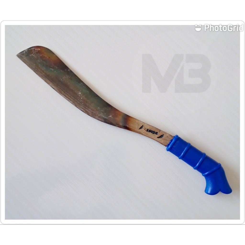 Packing Aman Pisau Parang Besi Baja Gagang Plastik