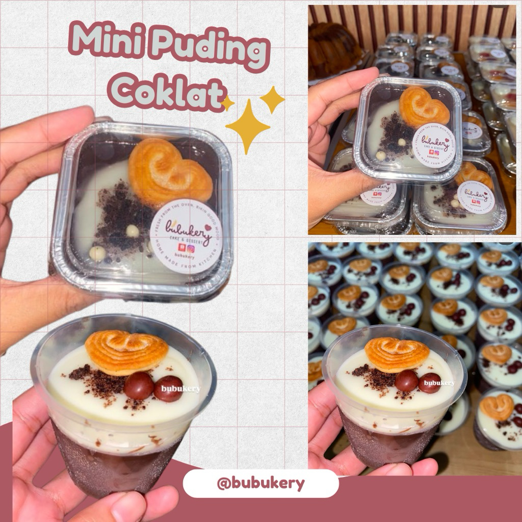 

Mini Puding Coklat