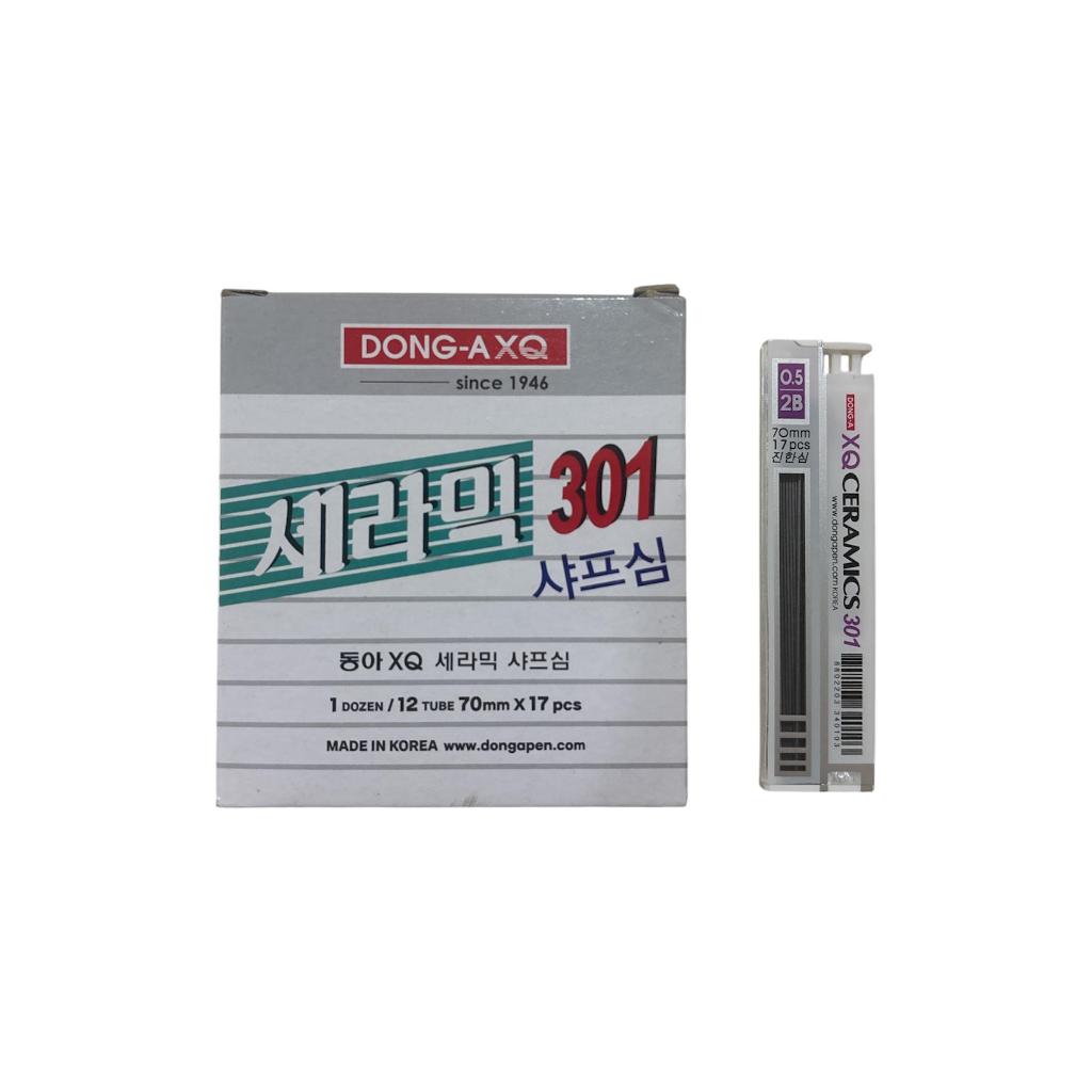 

ISI PENSIL MEKANIK DONG-A XQ 0.5 2B WITH REFILL 1 BOX ISI 24 PCS