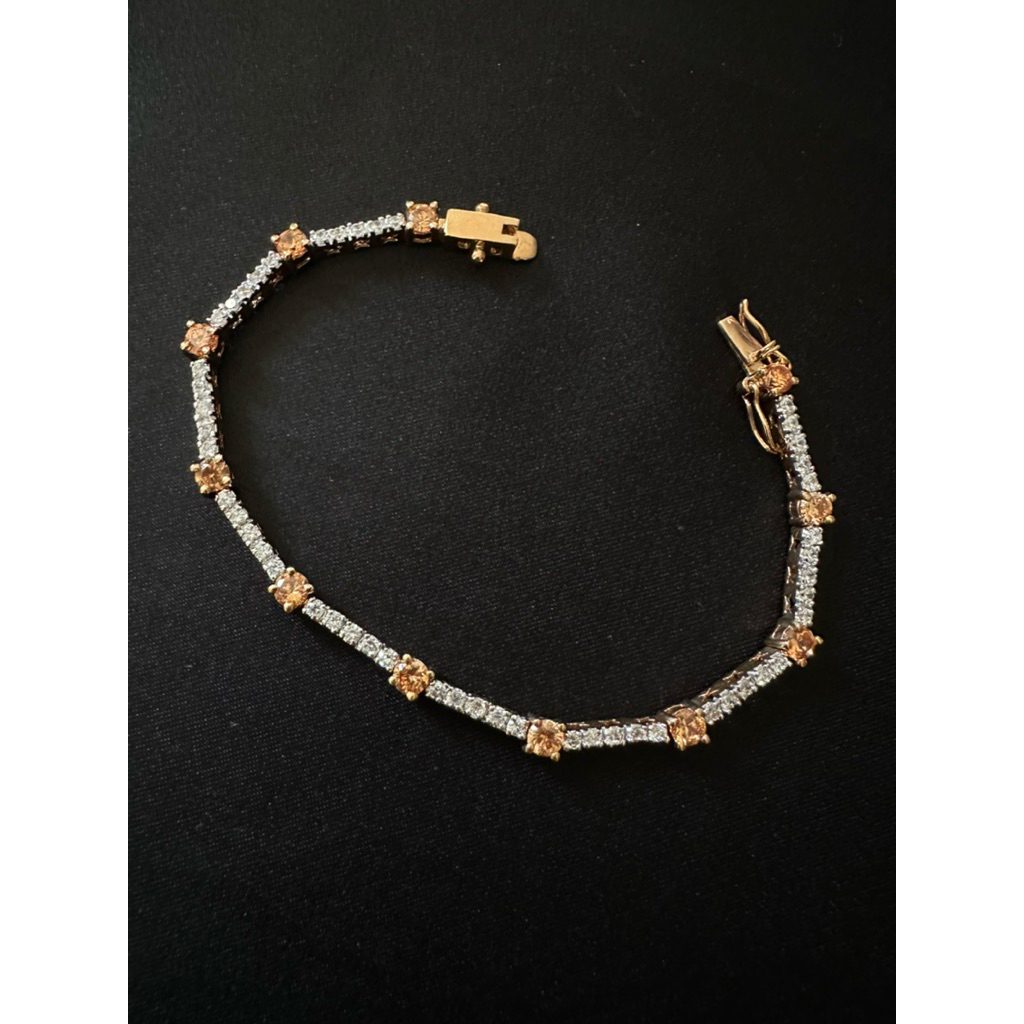 Rhinestone Tennis Bracelet