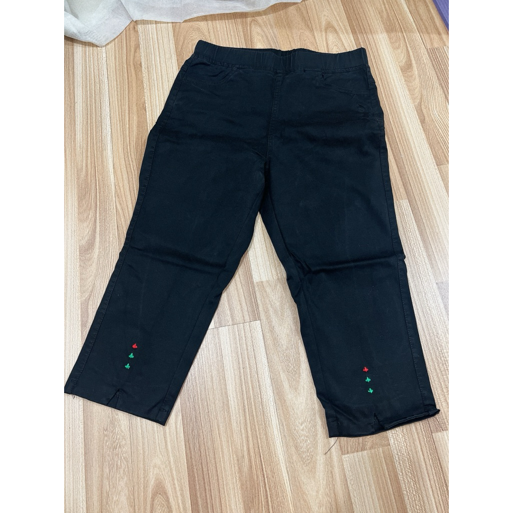 Celana Wanita 7/8 Katun Stretch Import