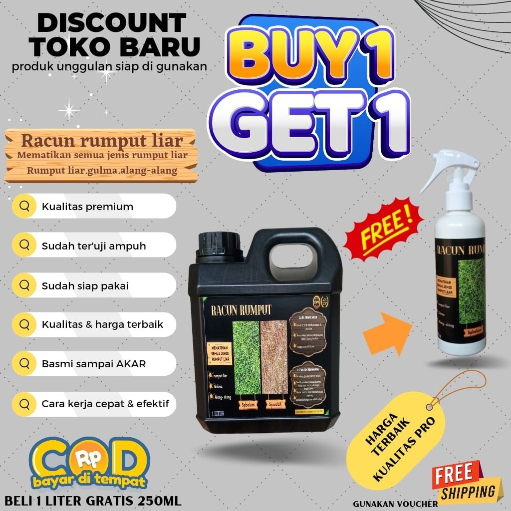 pembasmi lumut || lumut dinding || lumut pagar || BELI 1 GRATIS 1