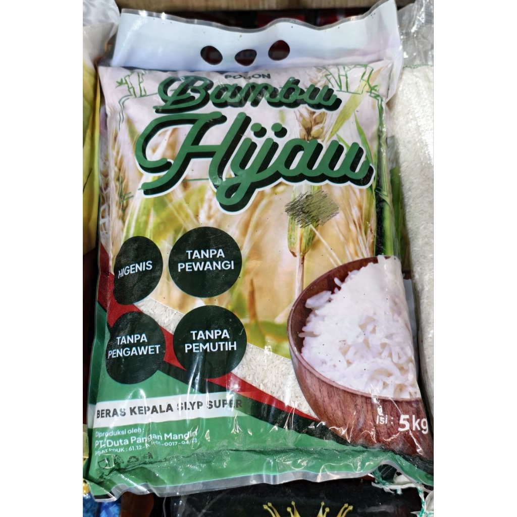 

Beras Bambu Hijau Premium 5kg