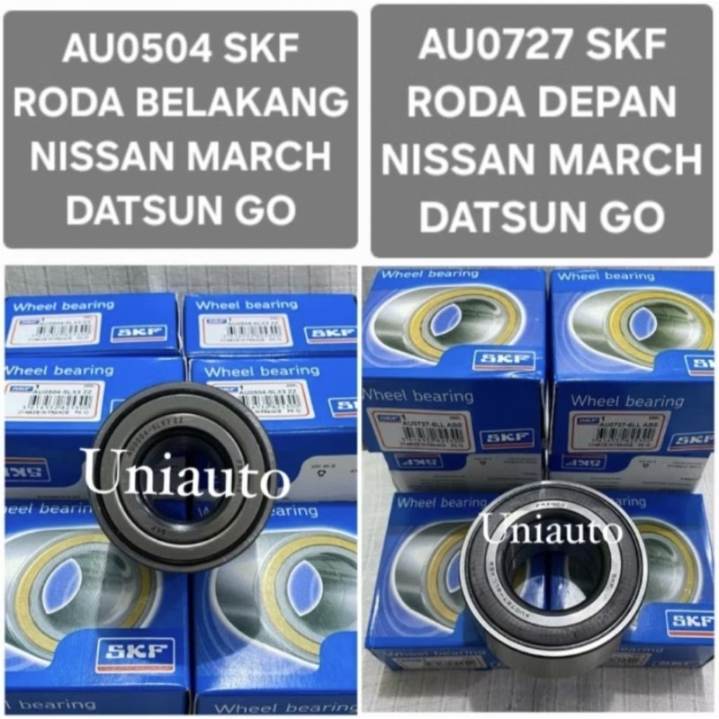 Bearing AU0504 , AU0727 ABS  RODA NISSAN MARCH DATSUN GO SKF