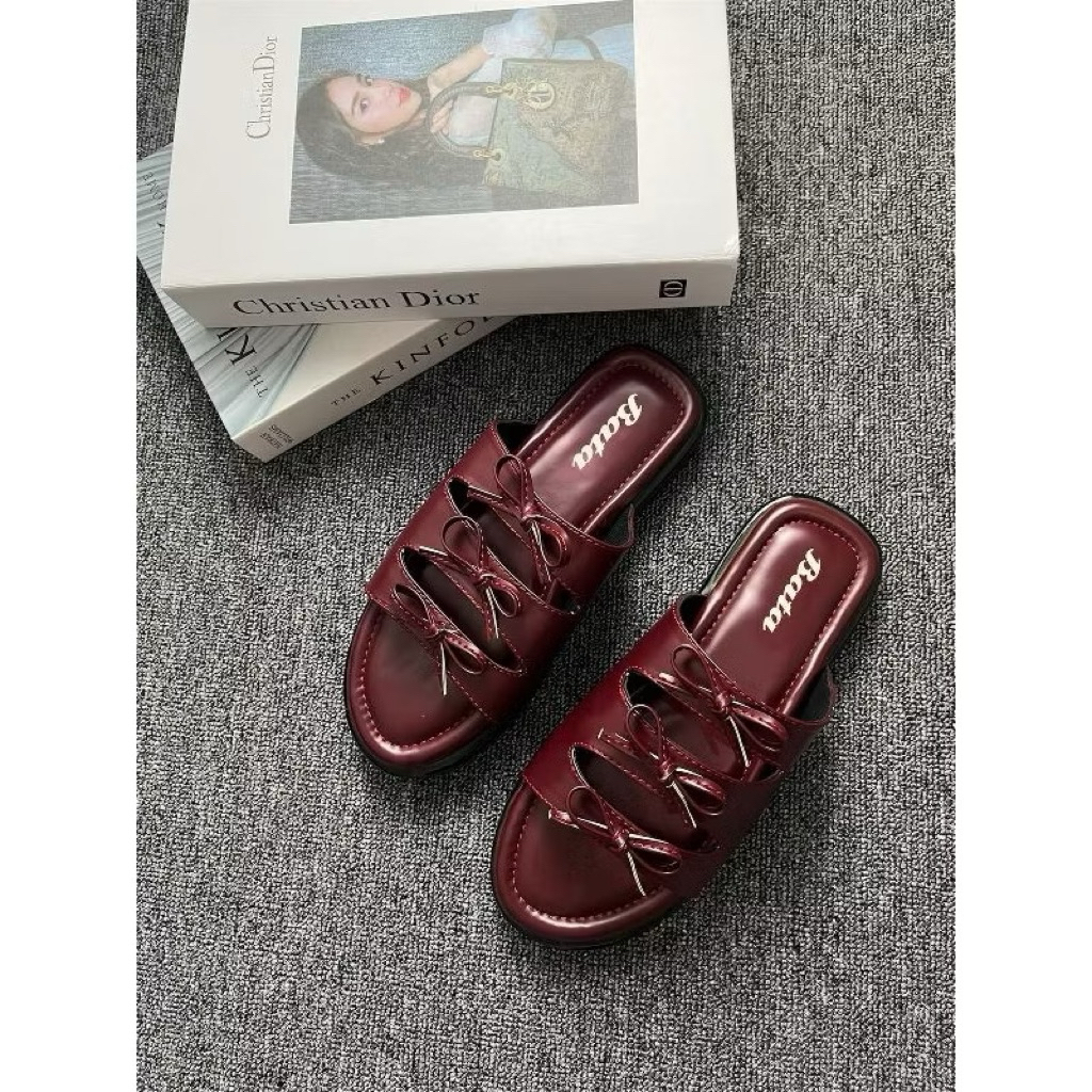 Bata sandal wanita wedges Hak 5 cm sandal pita 3 Trendy