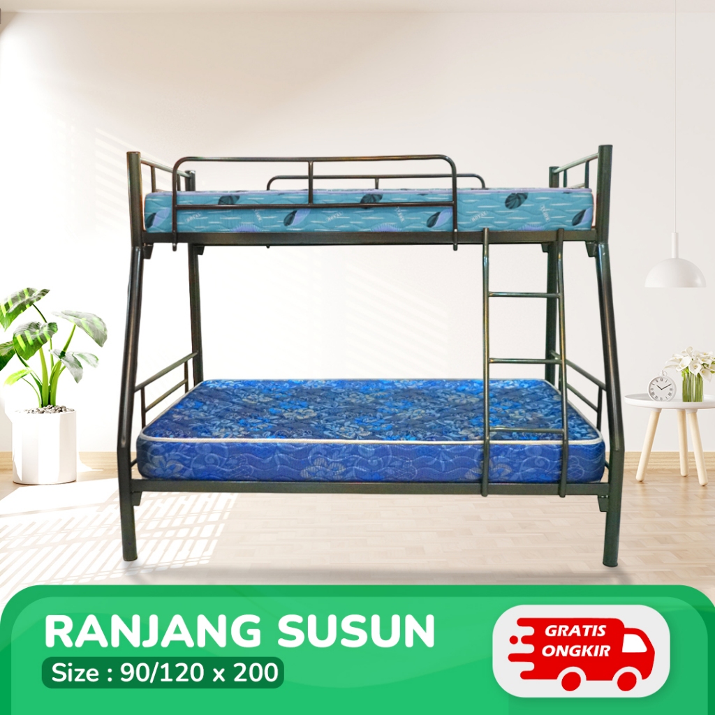 Ranjang Susun Besi 90/120x200