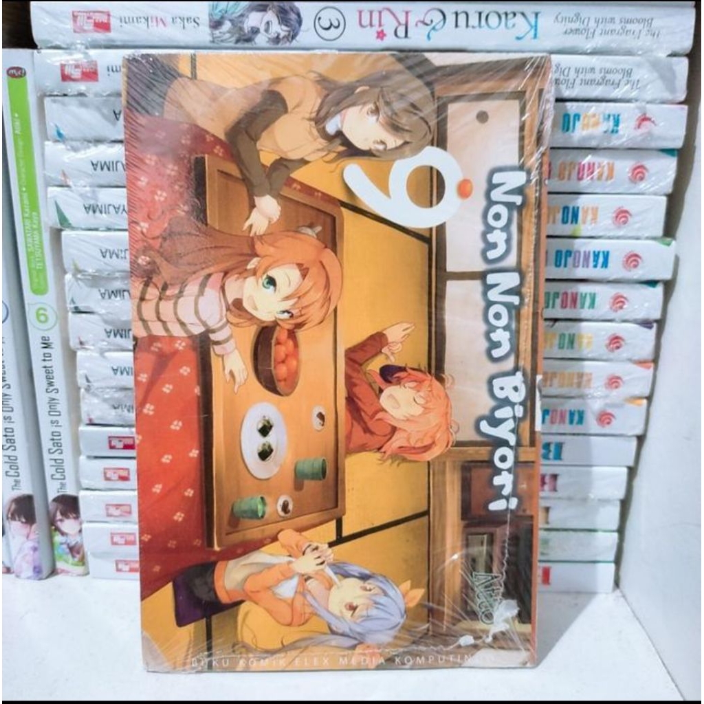 komik non non biyori vol 9 segel
