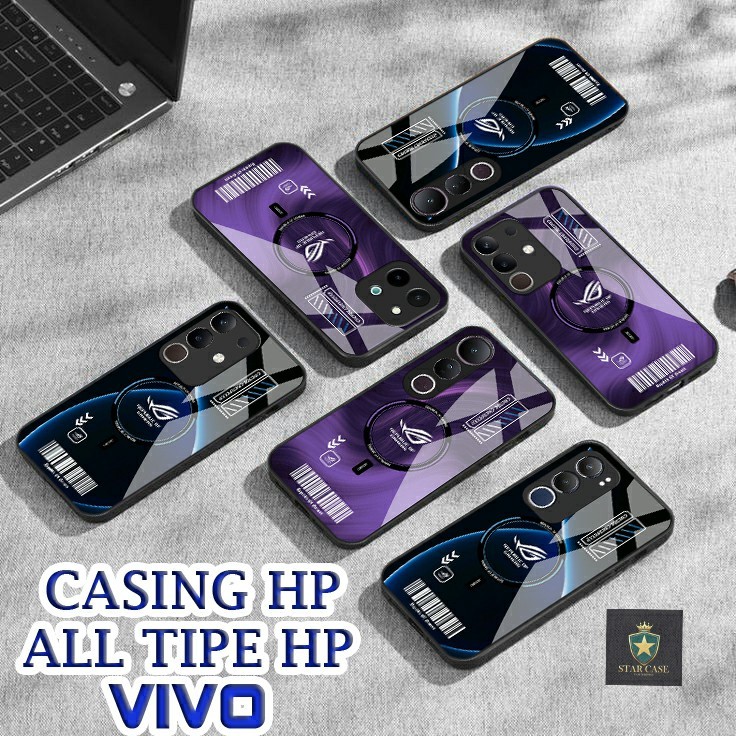 Softcase Glass Hp Terbaru Vivo Casing hp Vivo all tipe hp case Vivo terbaru silikon Hp ada pelindung