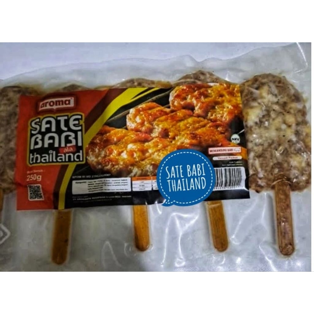 

Sate Babi Thailand 250 Gr Aroma