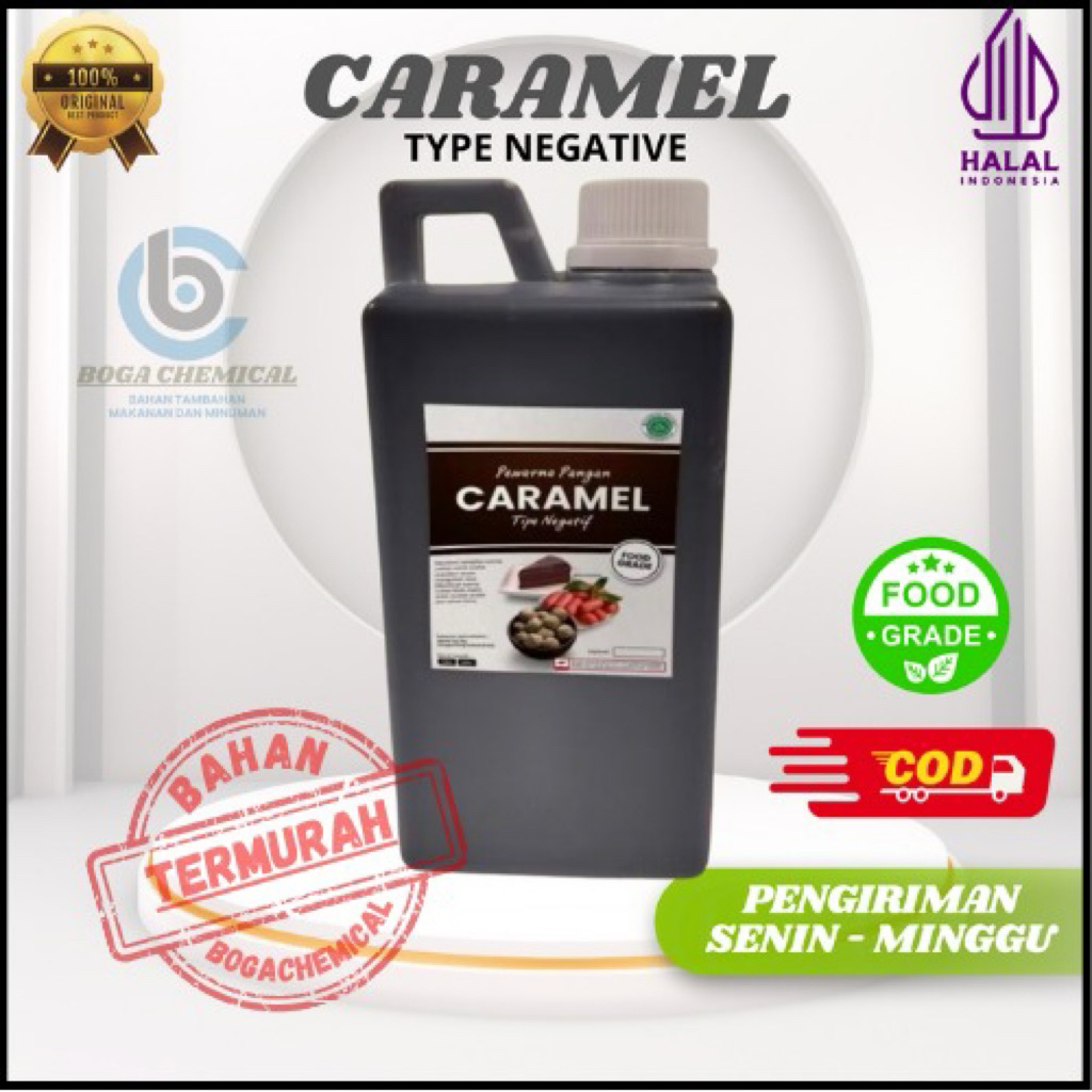 

#1KG# Pewarna Caramel, Tipe Negatif untuk Bakso, Kue, dan Minuman - Sangat Rekomendasi