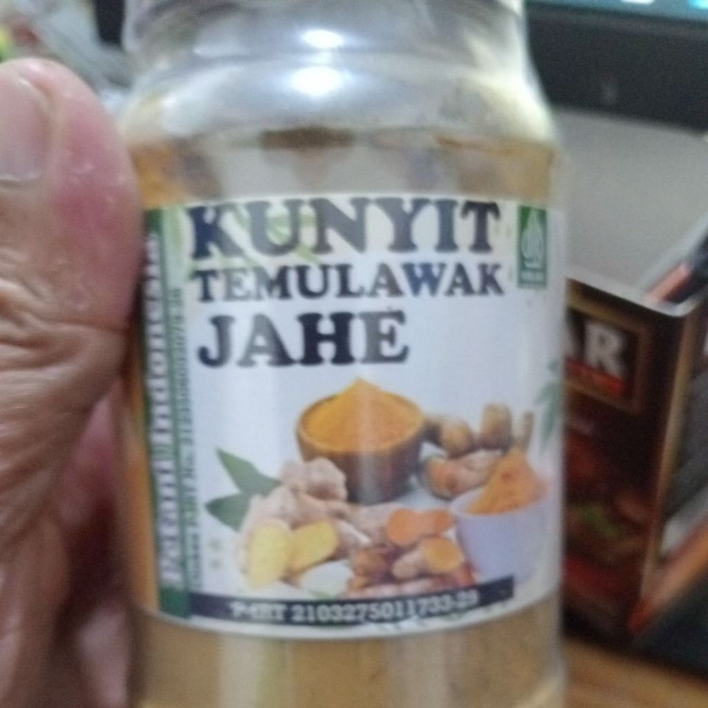 

Kunyit Temulawak Jahe Bubuk Solusi Maag Gerd Asam Lambung nyesek Sampai Ulu Hati Kemasan 150 gr