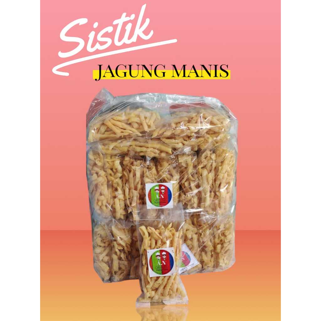 

Sistik Jagung Manis 100gr murah high quality ecer/grosir cemilan
