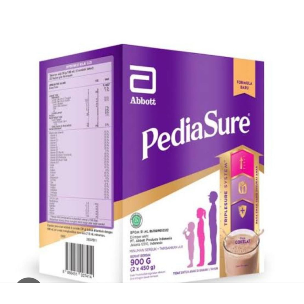 

PEDIASURE COKLAT 900GRAM
