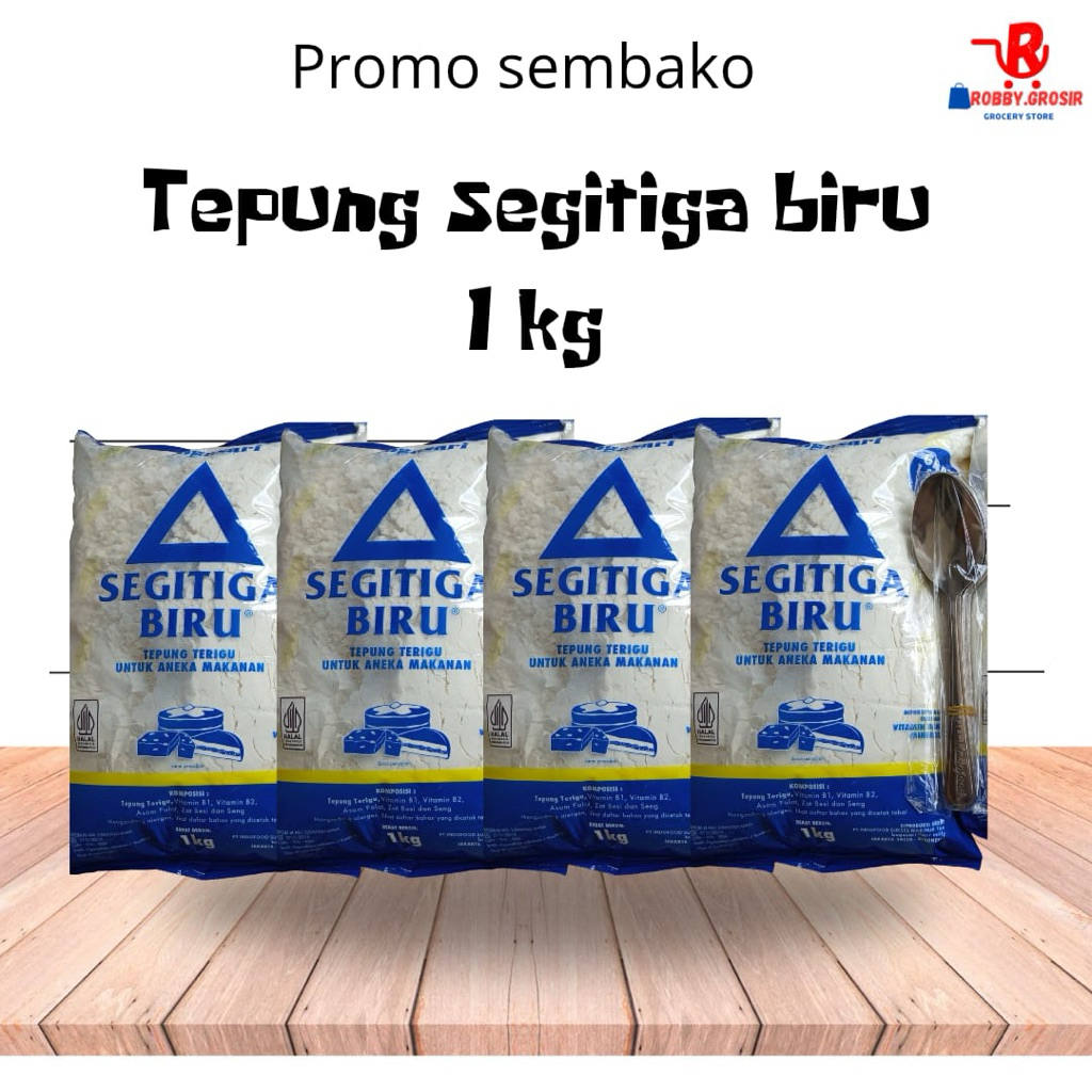 

tepung segitiga biru 1 kg