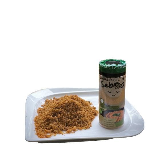 

Sambel Pecel Tabur Kemasan botol 80 gram