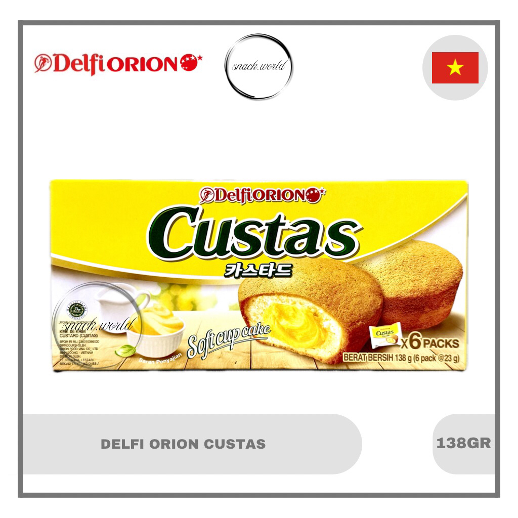 

Delfi Orion Custas Soft Cake 6P 138gr