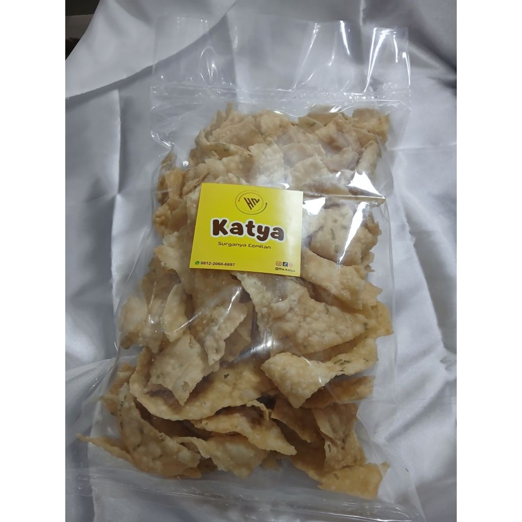 

Pangsit 500gr - Pangsit bawang - keripik pangsit
