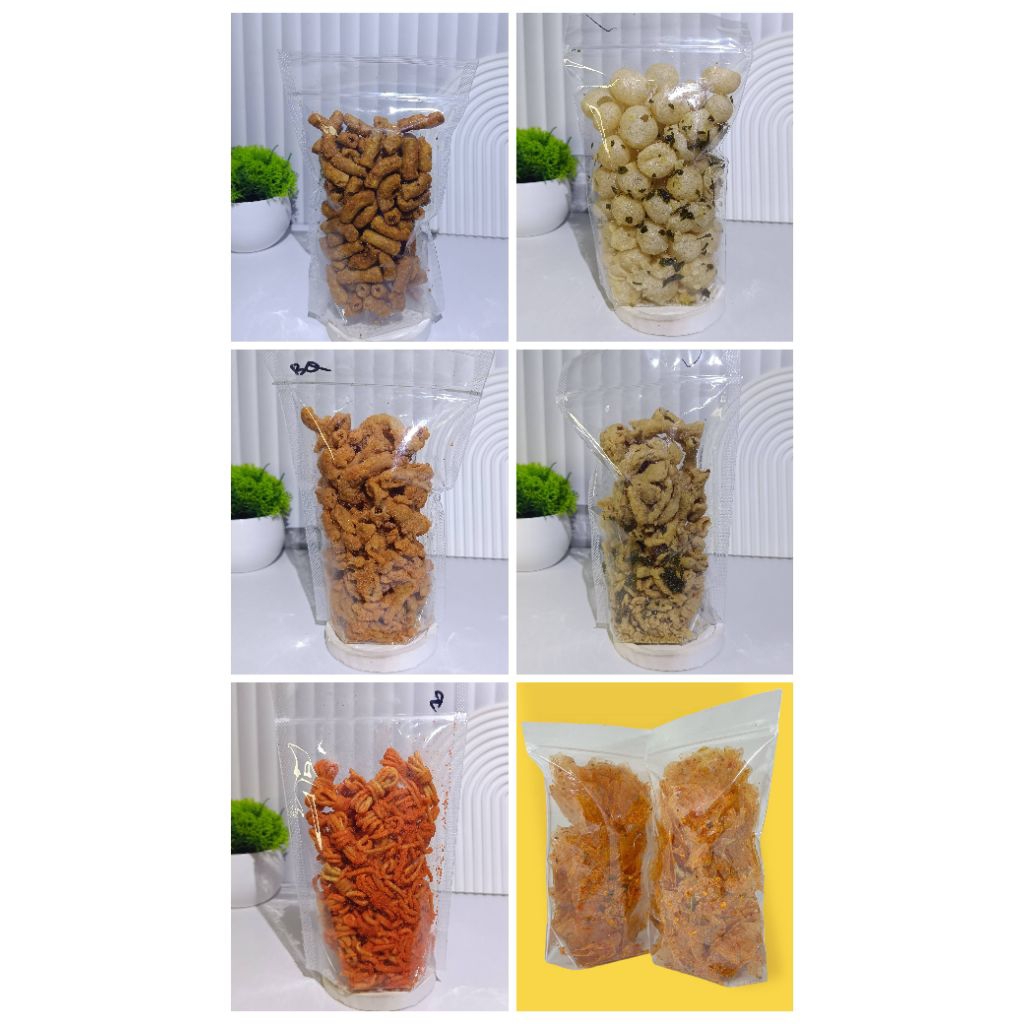 

Usus krispy jamur crispy mie gulung kerapu bastik cimol kering siomay