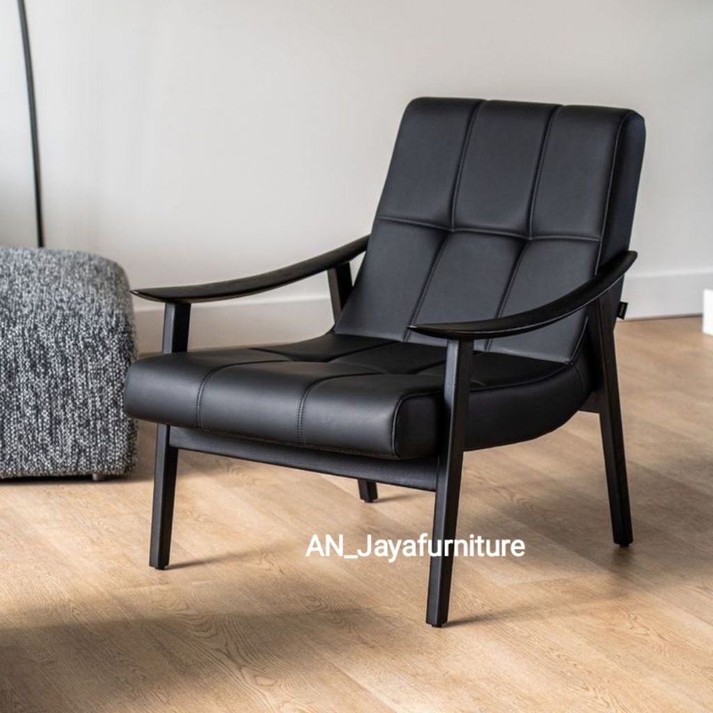 sofa santai single kayu jati sofa santai minimalis