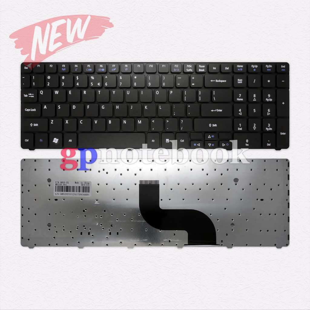 Keyboard Acer Aspire 5536 5538 5542 5551 5552 5553 5560 5625 5625G