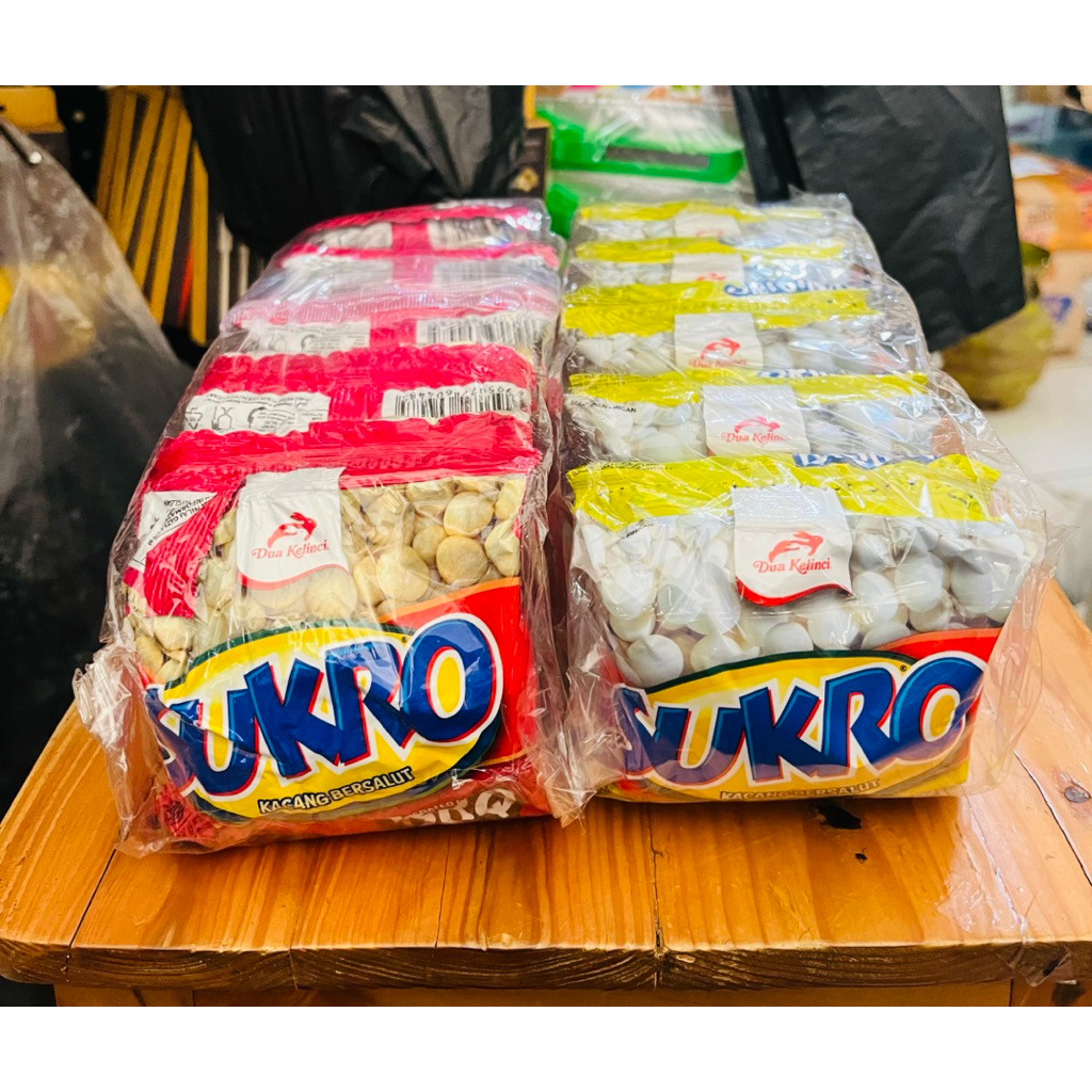 

KACANG SUKRO BBQ & ORIGINAL 1PACK (ISI 10PCS)