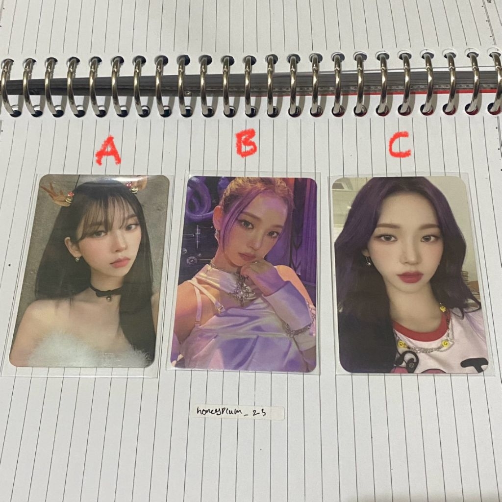 pc photocard official karina aespa