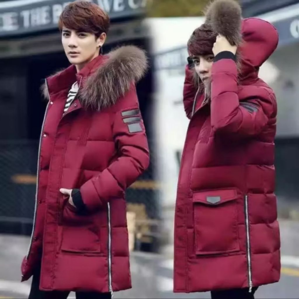 jaket winter panjang jaket pria jaket casual jaket gelmbung jaket gunung jaket bulu