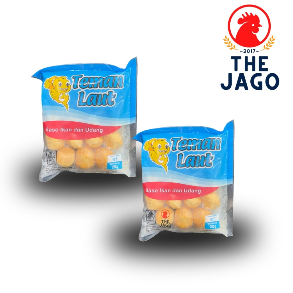 

Bakso Ikan Teman Laut Udang 200gr Siap Olah Sehat & Praktis