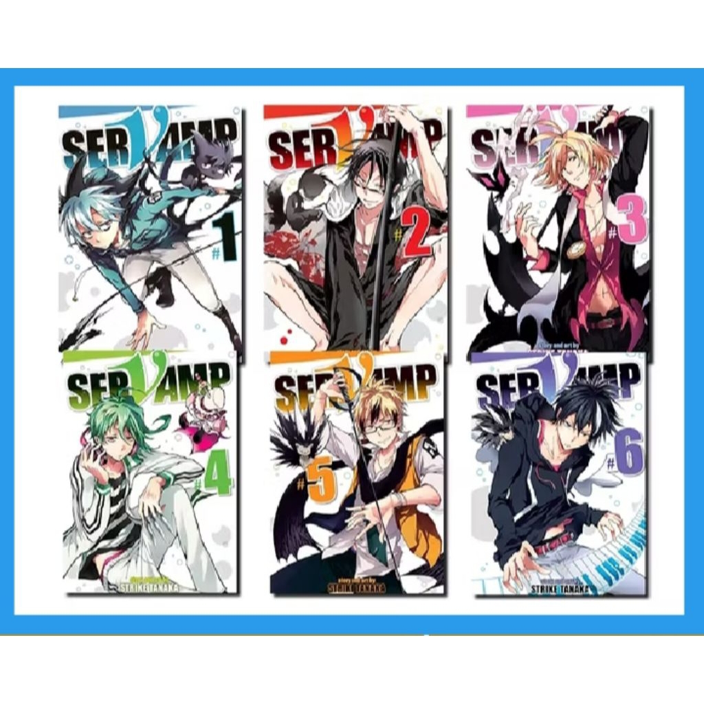 komik Servamp ( 17 book series) by Strike Tanaka - English