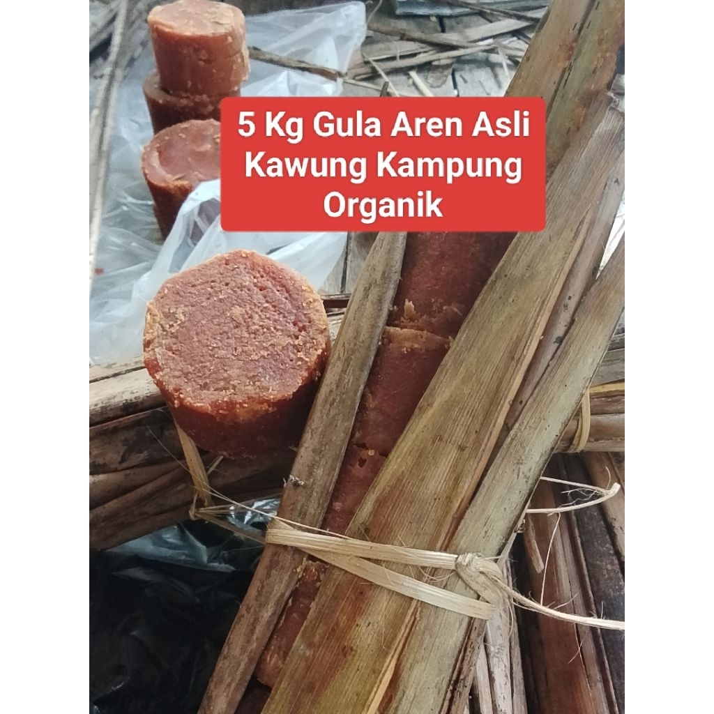 

Gula Aren Asli 5 KG (Organik Kawung Gunung )